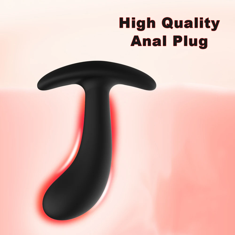 Set of 3 Silicone Anal Plug Vibrators Set of 3 Silicone Anal Plug Vibrators