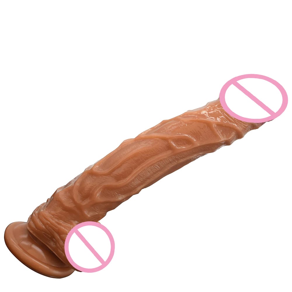 Long Realistic Dildo in Multiple Colors Long Realistic Dildo in Multiple Colors