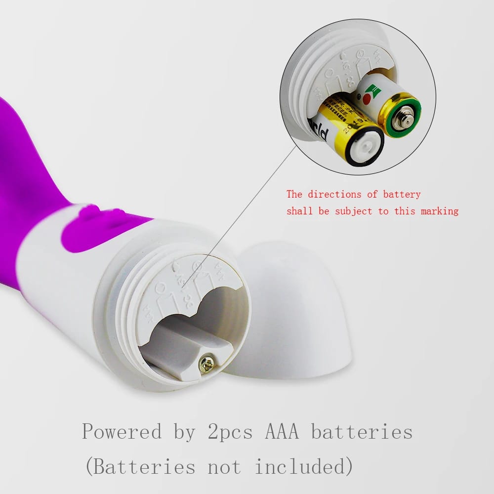 Silicone G-Spot Dildo Rabbit Vibrator Silicone G-Spot Dildo Rabbit Vibrator