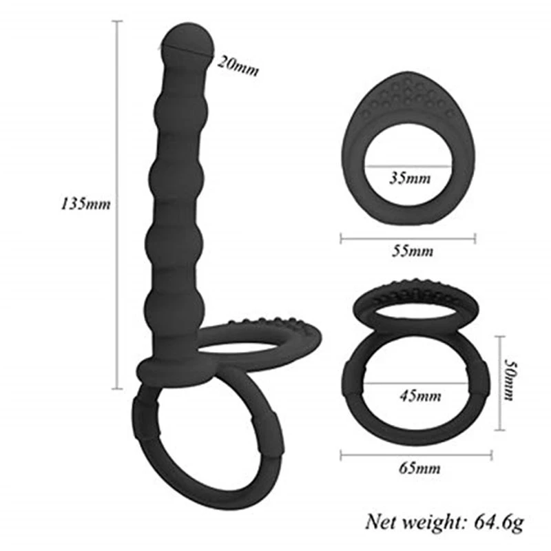 Double Penetration Strap On Dildo