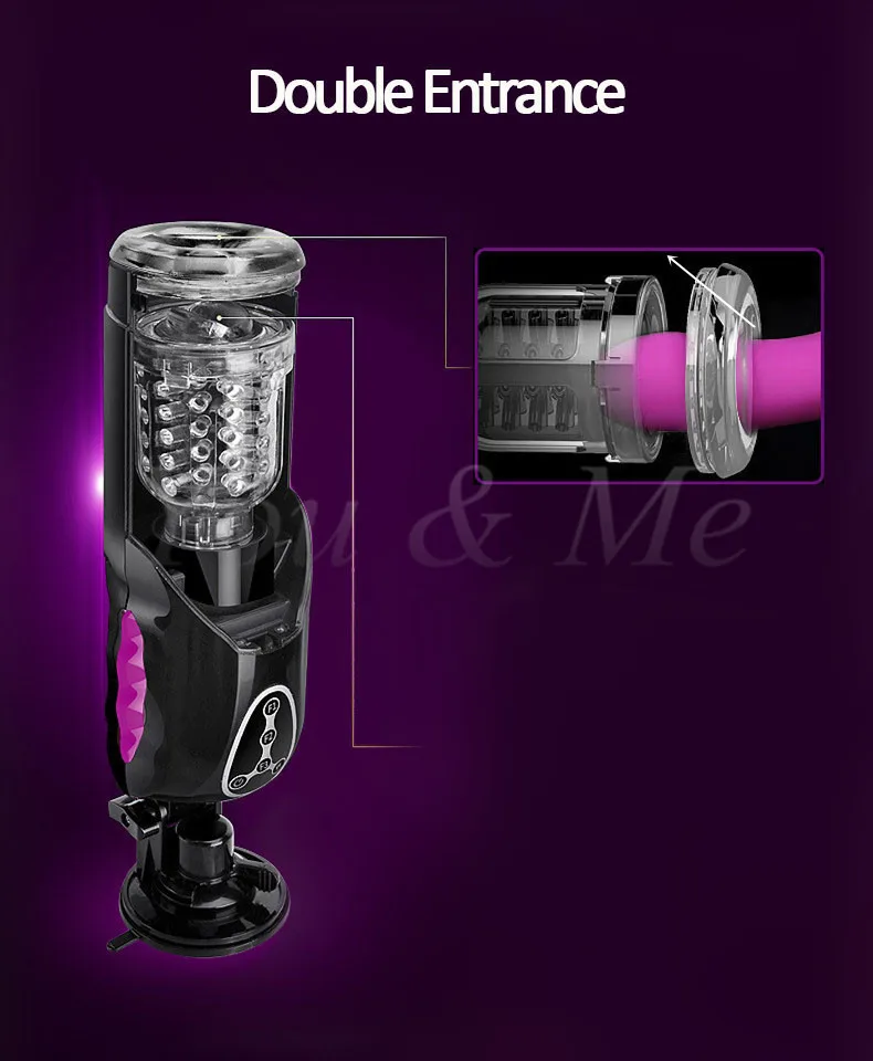 Cosmic Sex High-Speed Rotating Male Masturbator