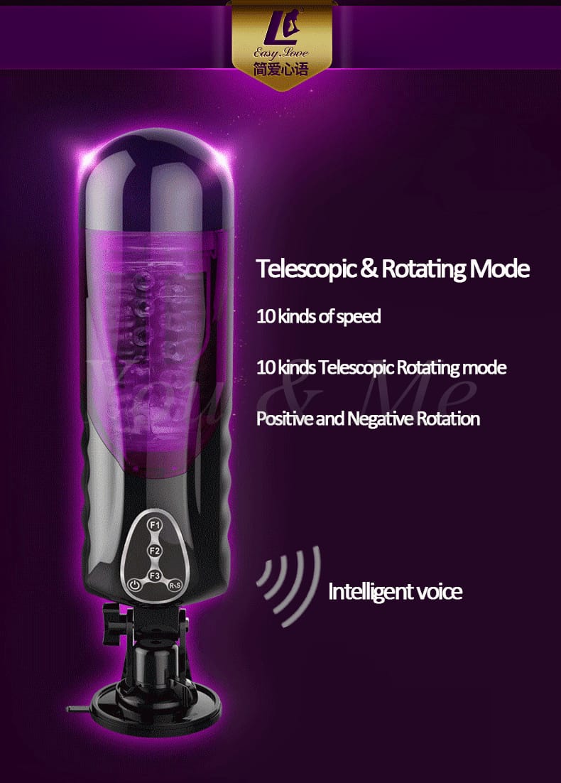 Cosmic Sex High-Speed Rotating Male Masturbator