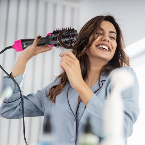 Hot Hair Brush 4 In 1 Hair Dryer Volumizer Brush Dryer Comb For - Image 6