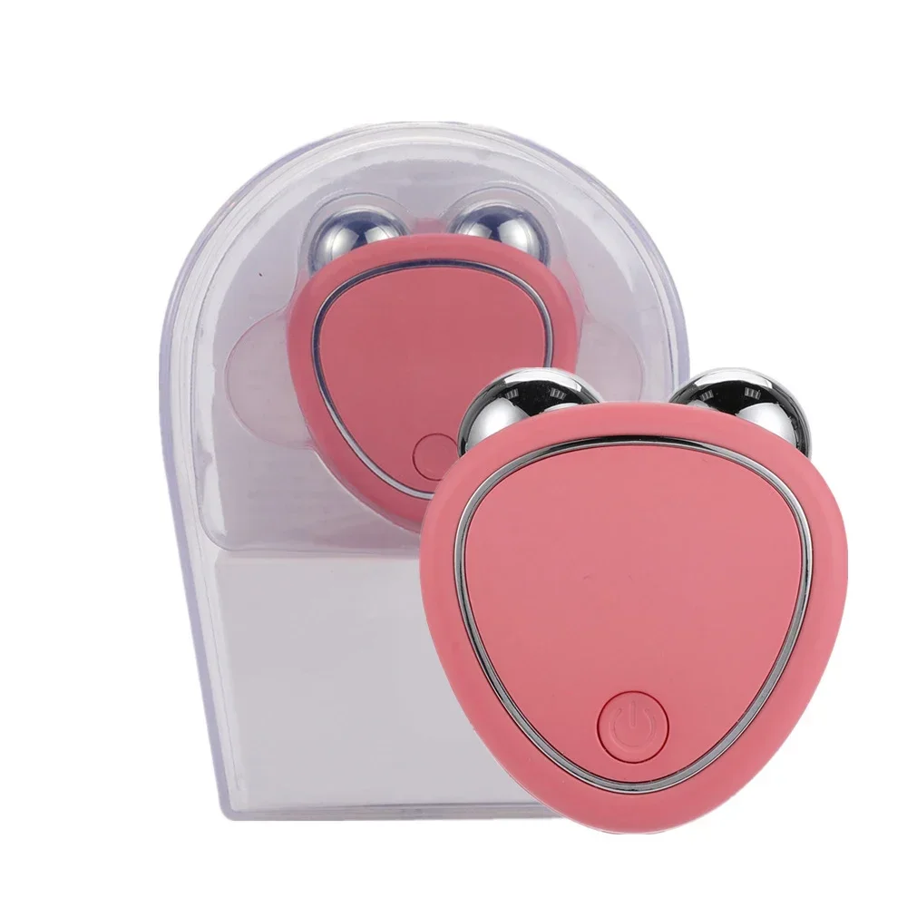 Electric Facial Lifting Roller EMS Massager with Gel Face Microcurrent Skin Tightening Rejuvenation Face Massage Beauty Care Electric Facial Lifting Roller EMS Massager with Gel Face Microcurrent Skin Tightening Rejuvenation Face Massage Beauty Care