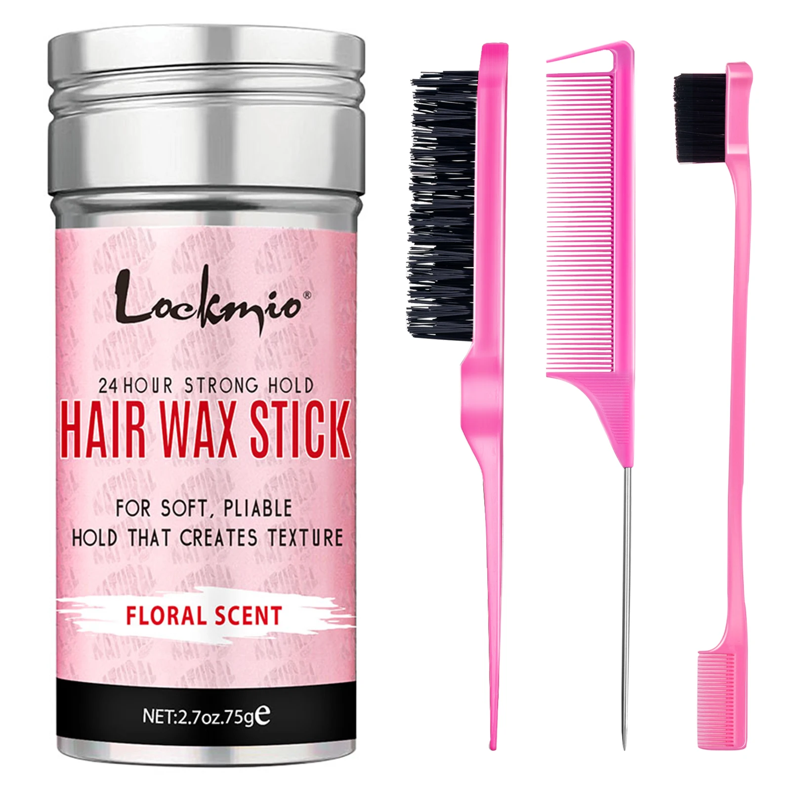 Professional Anti-Frizz Wax for Women: Straightening Pomade to Control Loose Hair and Natural Wigs