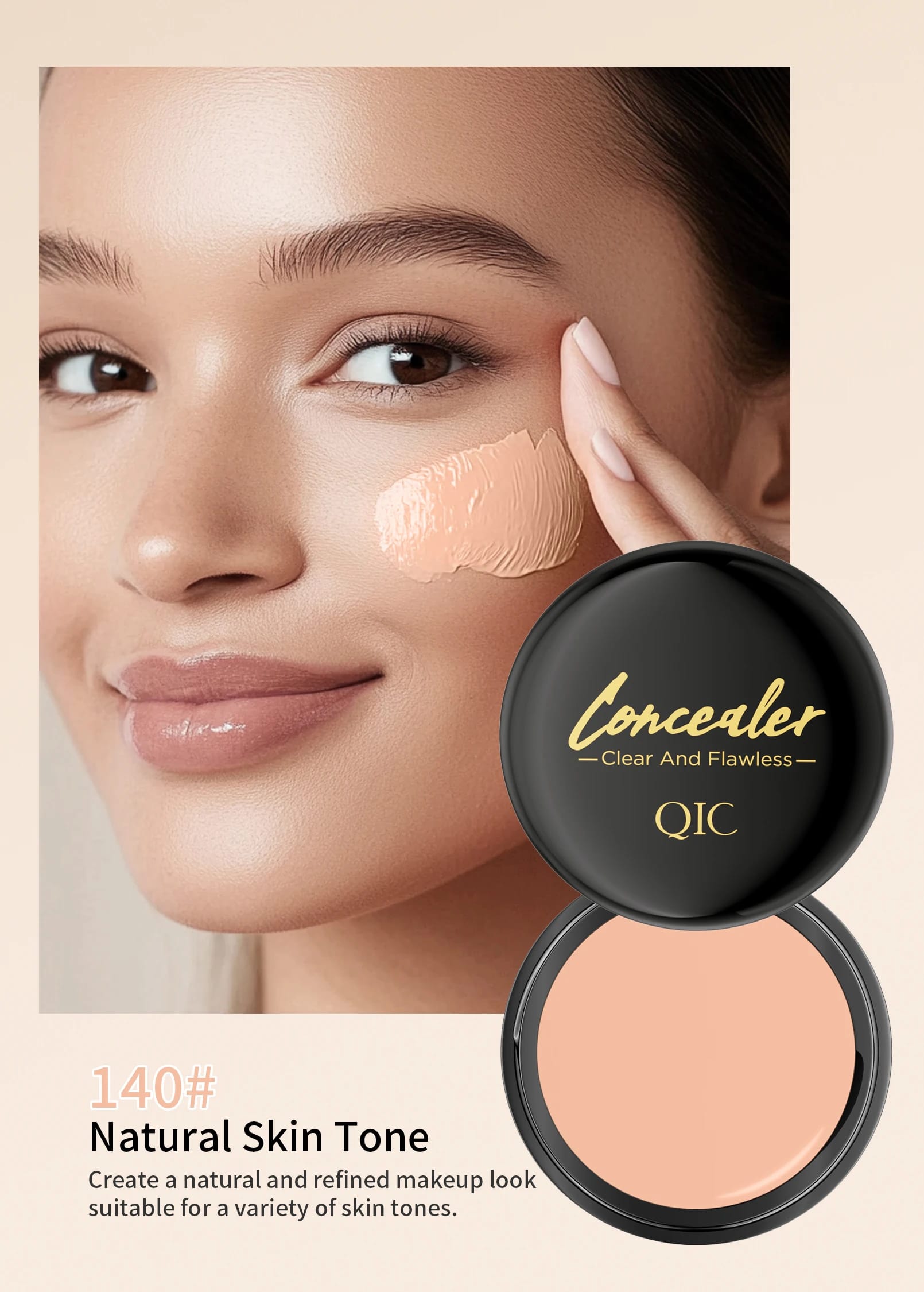 Waterproof Full Coverage Concealer for Tattoos, Scars - Natural Finish Foundation for All Skin Tones & Types Waterproof Full Coverage Concealer for Tattoos, Scars - Natural Finish Foundation for All Skin Tones & Types