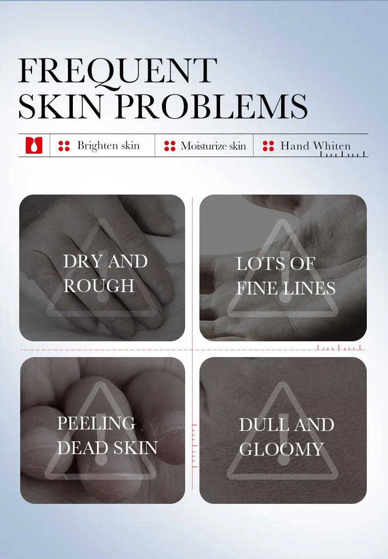 Kojic Acid Anti-wrinkle Hand Cream Skin Soften Nourish Anti-drying Whitening Moisturizing Korean SkinCare Cracked Repair Product