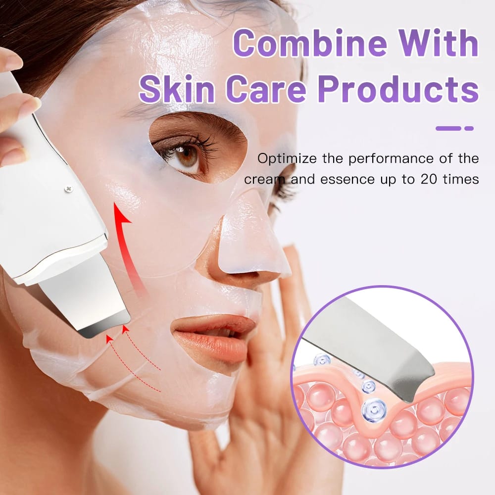 Electric Ultrasonic Facial Massager: Deep Cleansing, Blackhead Removal and Facial Lifting - Image 5