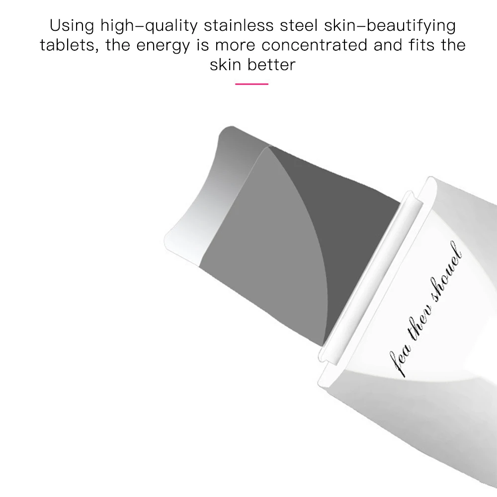 Electric Ultrasonic Skin Scrubber Vibration Face Spatula Peeling Blackhead Remover Facial Lifting Cleansing Ultrasonic Skin Care Electric Ultrasonic Skin Scrubber Vibration Face Spatula Peeling Blackhead Remover Facial Lifting Cleansing Ultrasonic Skin Care