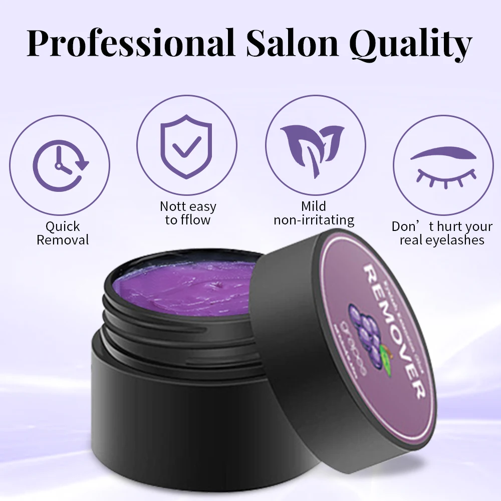 5g Eyelash Glue Remover Gel Extensions Lash Lift Makeup Tool Professional Adhesive Lash Glue Remover Cream for Eyelash Extension