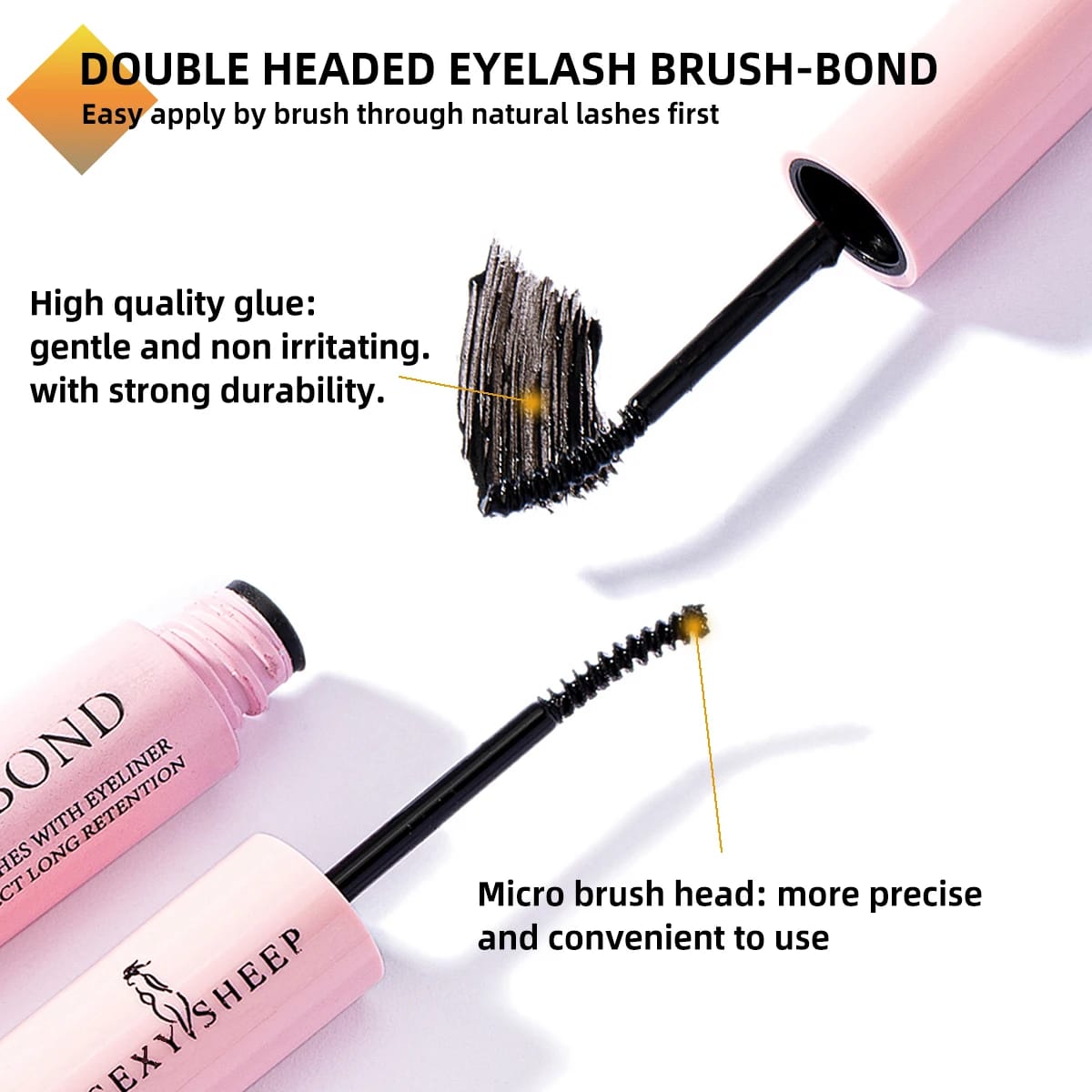 Individual Eyelashes Extension Cluster Full Volume Lashes Natural Look 9-16MM DIY False Lashes Mink with bond and seal,tweezer