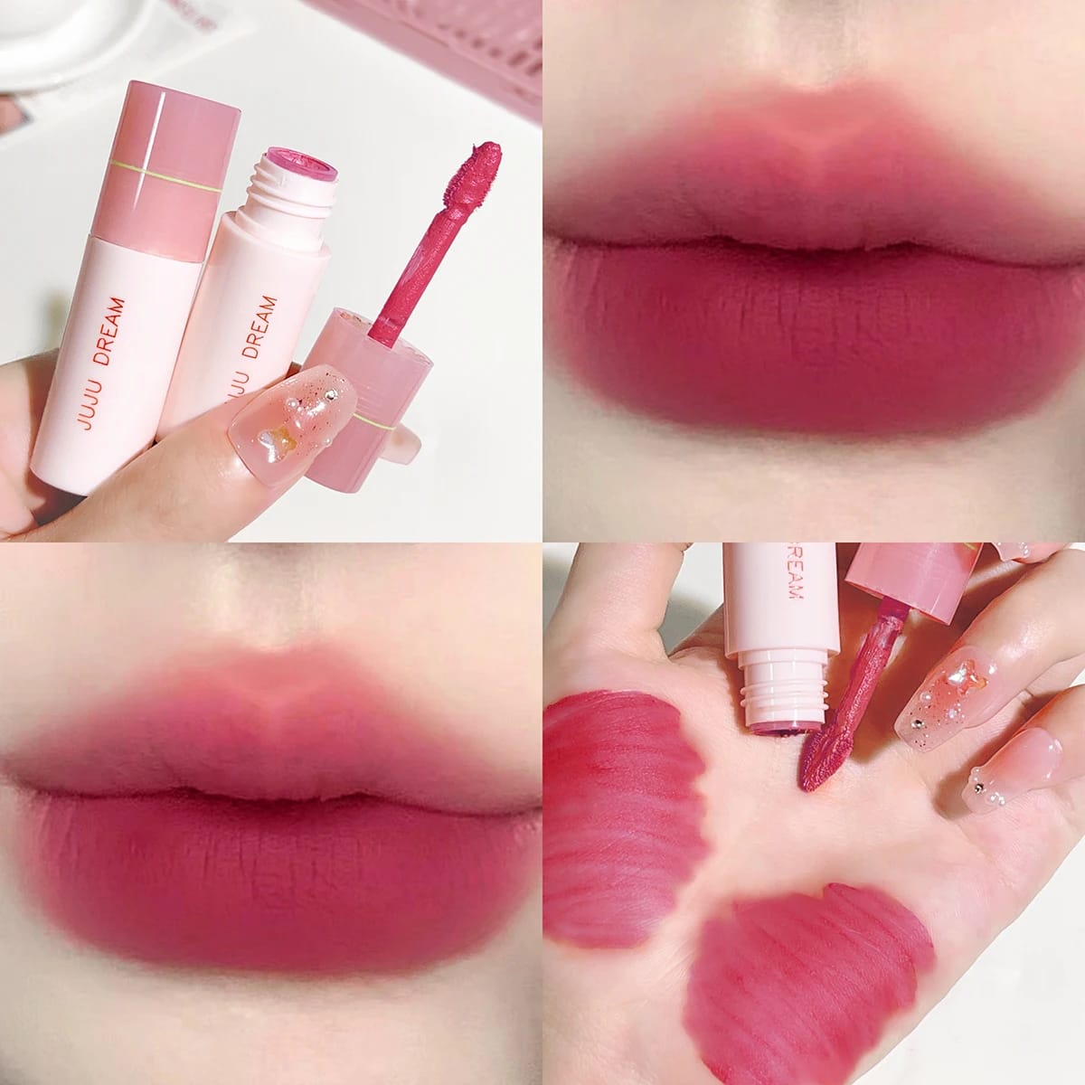 Soft mist milk coffee small milk tube lip glaze air-sensitive white mist velvet matte lip glaze lipstick Soft mist milk coffee small milk tube lip glaze air-sensitive white mist velvet matte lip glaze lipstick