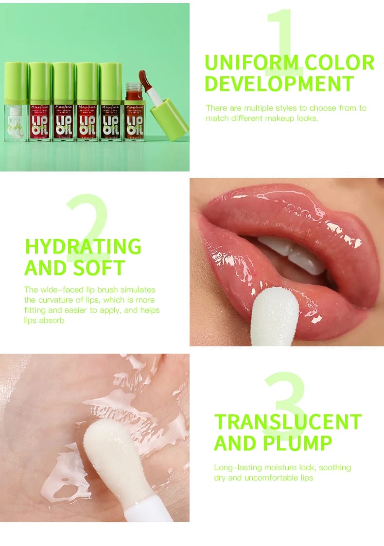 6-tone moisturizing lip gloss luminous oil lip gloss, moisturizing transparent liquid lip gloss, natural lip enhancer, make lips 6-tone moisturizing lip gloss luminous oil lip gloss, moisturizing transparent liquid lip gloss, natural lip enhancer, make lips