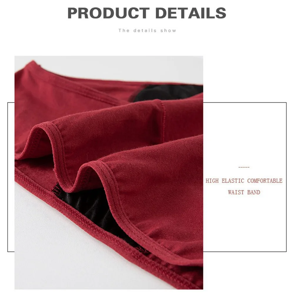 Very Abundant Menstrual Panties Woman Breathable Women's cotton briefs Low Waist Physiological Period Underwear For Women Very Abundant Menstrual Panties Woman Breathable Women's cotton briefs Low Waist Physiological Period Underwear For Women