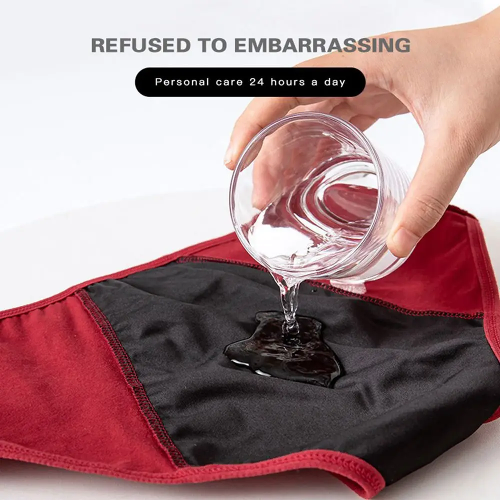 Very Abundant Menstrual Panties Woman Breathable Women's cotton briefs Low Waist Physiological Period Underwear For Women Very Abundant Menstrual Panties Woman Breathable Women's cotton briefs Low Waist Physiological Period Underwear For Women