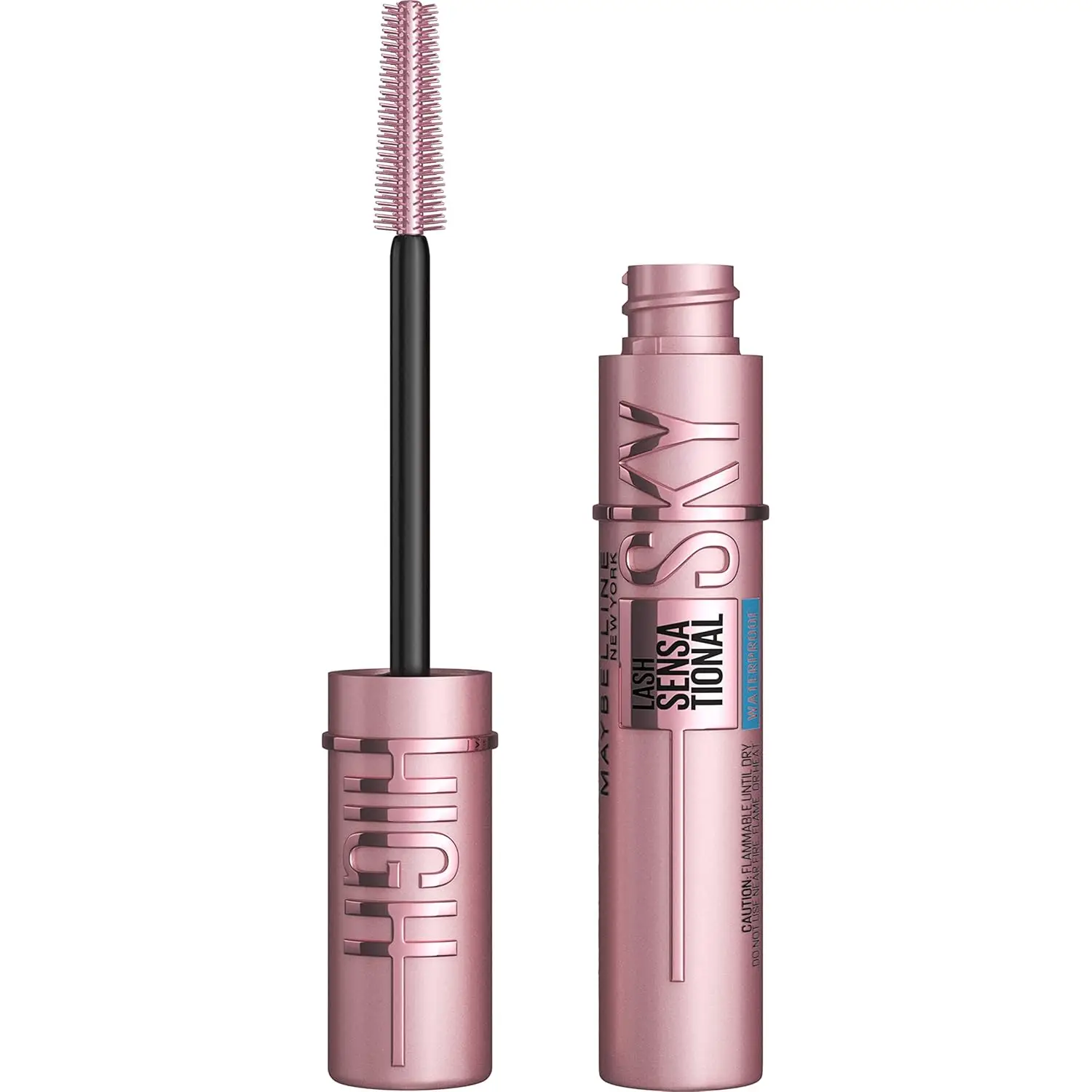 Lash Sensational Sky High Waterproof Mascara – Long-Lasting Volumizing, Lengthening, Curling & Defining Formula