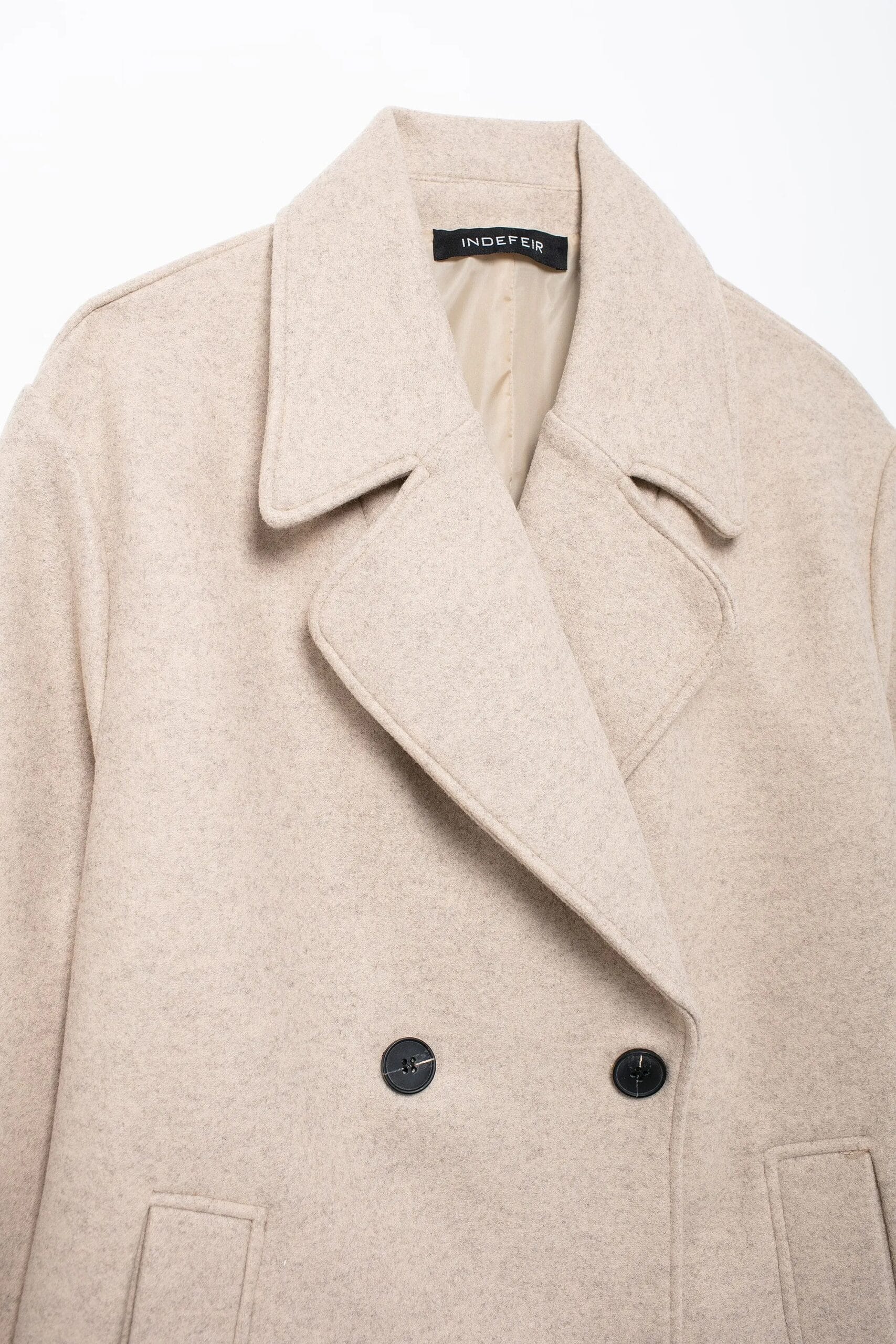 TRAFZA Abrigo de invierno para mujer 2024, cárdigan largo cruzado con solapa sólida, top de mujer, bolsillo, ropa de calle, novedad en abrigo exterior para mujer TRAFZA Abrigo de invierno para mujer 2024, cárdigan largo cruzado con solapa sólida, top de mujer, bolsillo, ropa de calle, novedad en abrigo exterior para mujer