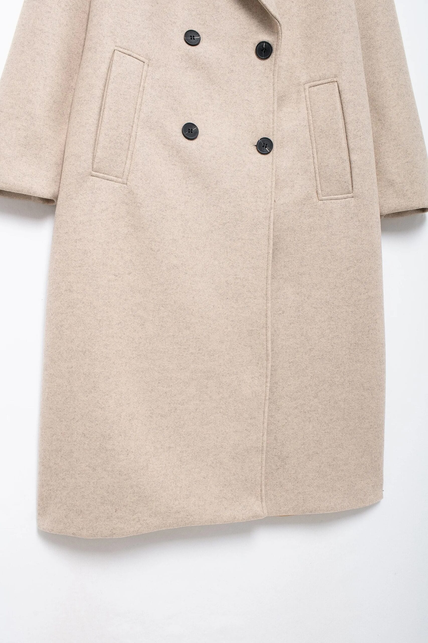 TRAFZA Abrigo de invierno para mujer 2024, cárdigan largo cruzado con solapa sólida, top de mujer, bolsillo, ropa de calle, novedad en abrigo exterior para mujer TRAFZA Abrigo de invierno para mujer 2024, cárdigan largo cruzado con solapa sólida, top de mujer, bolsillo, ropa de calle, novedad en abrigo exterior para mujer