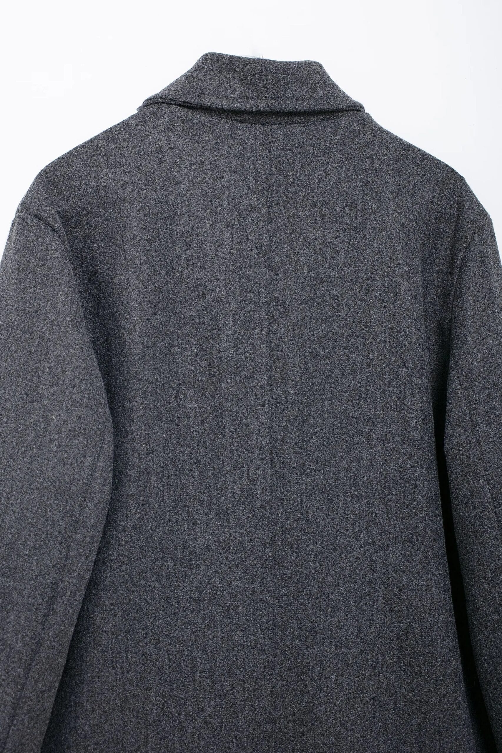 TRAFZA Abrigo de invierno para mujer 2024, cárdigan largo cruzado con solapa sólida, top de mujer, bolsillo, ropa de calle, novedad en abrigo exterior para mujer TRAFZA Abrigo de invierno para mujer 2024, cárdigan largo cruzado con solapa sólida, top de mujer, bolsillo, ropa de calle, novedad en abrigo exterior para mujer