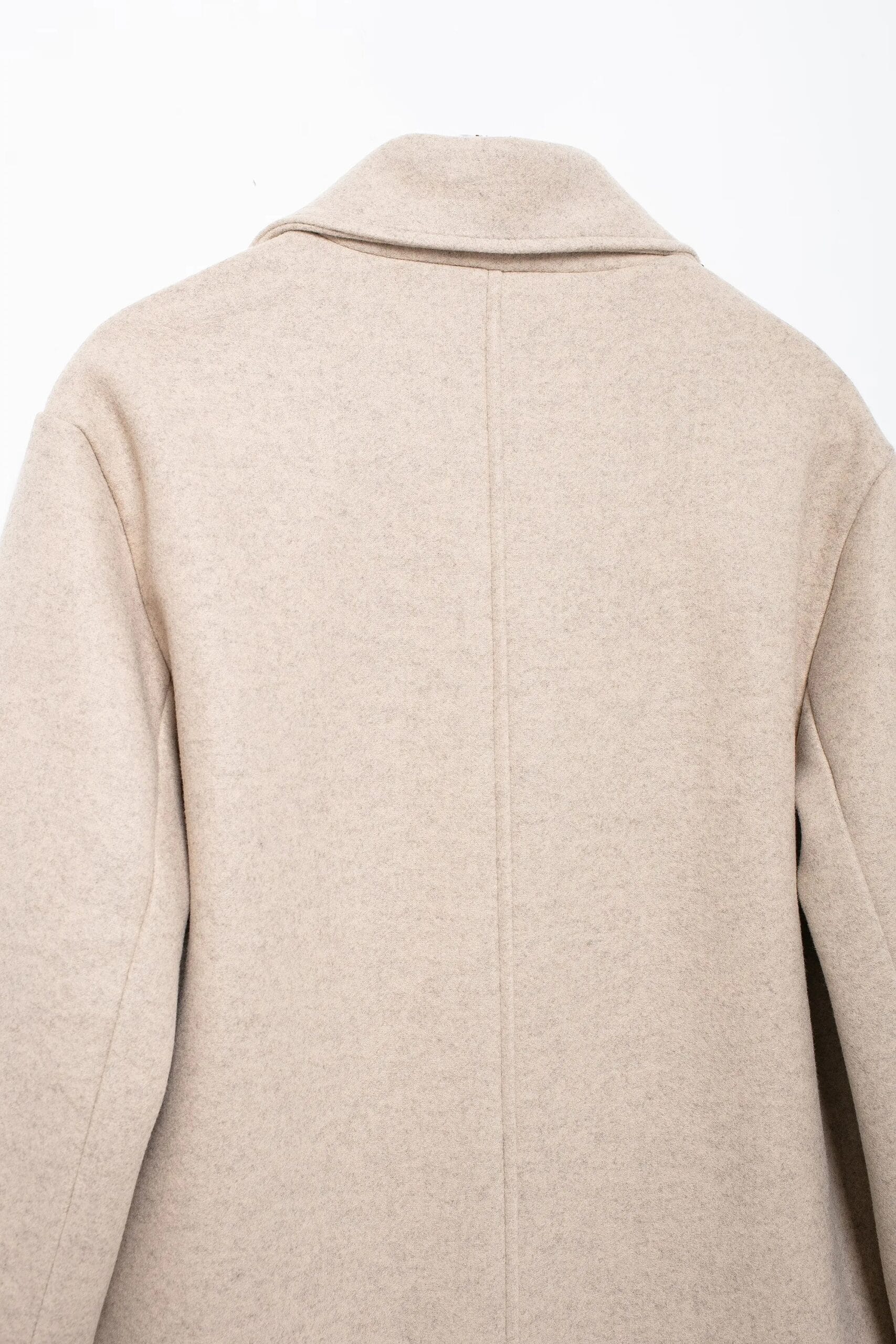 TRAFZA Abrigo de invierno para mujer 2024, cárdigan largo cruzado con solapa sólida, top de mujer, bolsillo, ropa de calle, novedad en abrigo exterior para mujer TRAFZA Abrigo de invierno para mujer 2024, cárdigan largo cruzado con solapa sólida, top de mujer, bolsillo, ropa de calle, novedad en abrigo exterior para mujer