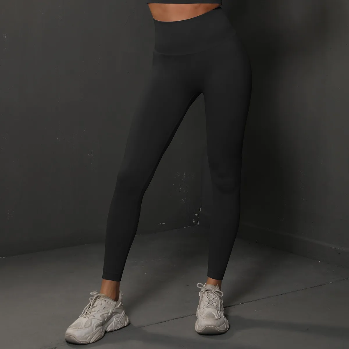 Leggings de yoga de cintura alta para mujer, leggings deportivos sin costuras con efecto push up, pantalones de yoga para correr, levantamiento de cadera, leggings de gimnasio altamente elásticos