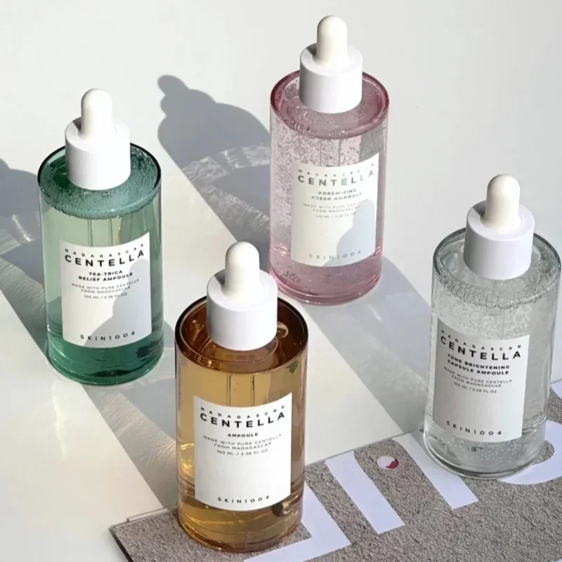 100 ml de esencia de centella asiática, suero facial iluminador, calmante e hidratante, cápsula iluminadora, solución diaria para el cuidado de la piel 100 ml de esencia de centella asiática, suero facial iluminador, calmante e hidratante, cápsula iluminadora, solución diaria para el cuidado de la piel