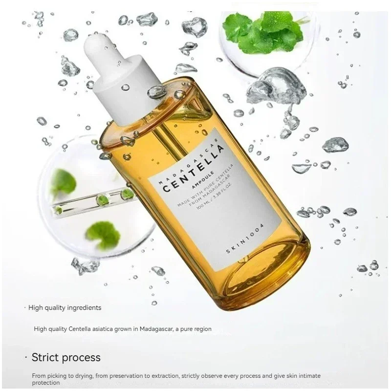 100 ml de esencia de centella asiática, suero facial iluminador, calmante e hidratante, cápsula iluminadora, solución diaria para el cuidado de la piel 100 ml de esencia de centella asiática, suero facial iluminador, calmante e hidratante, cápsula iluminadora, solución diaria para el cuidado de la piel
