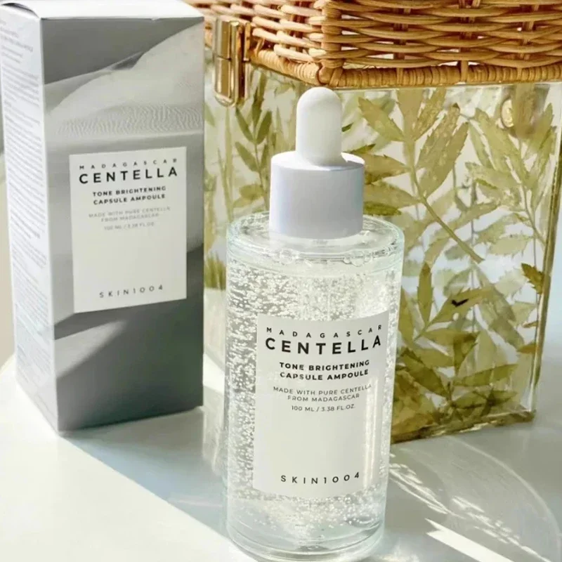 100 ml de esencia de centella asiática, suero facial iluminador, calmante e hidratante, cápsula iluminadora, solución diaria para el cuidado de la piel 100 ml de esencia de centella asiática, suero facial iluminador, calmante e hidratante, cápsula iluminadora, solución diaria para el cuidado de la piel