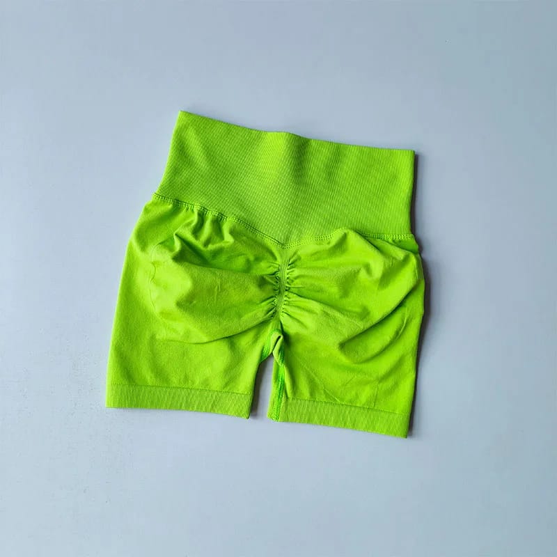 Pantalones cortos deportivos Peach Hip Lifting para mujer, cintura alta y adelgazantes, para correr, secado rápido, pantalones ajustados de tres puntos Pantalones cortos deportivos Peach Hip Lifting para mujer, cintura alta y adelgazantes, para correr, secado rápido, pantalones ajustados de tres puntos