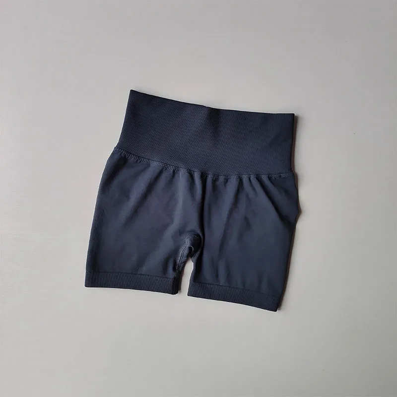 Pantalones cortos deportivos Peach Hip Lifting para mujer, cintura alta y adelgazantes, para correr, secado rápido, pantalones ajustados de tres puntos Pantalones cortos deportivos Peach Hip Lifting para mujer, cintura alta y adelgazantes, para correr, secado rápido, pantalones ajustados de tres puntos
