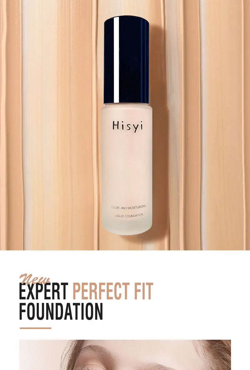 Liquid foundation naturally covers flaws without sticking powder, plain face cream, transparent foundation, conceals blemishes Liquid foundation naturally covers flaws without sticking powder, plain face cream, transparent foundation, conceals blemishes