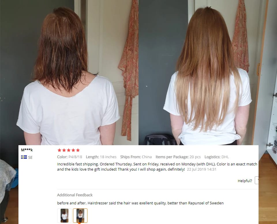 Full Shine Tape In 100% Remy Human Hair Straight Double Sided Blonde Comfortable Silky Natural Tape ins For Women